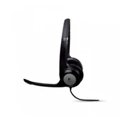 Logitech 981-000406 H390 Siyah Usb Mikrofonlu Kulaklık - 1