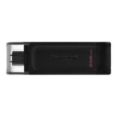 Kingston DT70 256GB USB-C 3.2 Gen 1 Type-C Flash Bellek - 1
