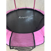 Trambolin Fileli Korumalı 152 Cm Kolay Kurulum Pembe thumbnail 5