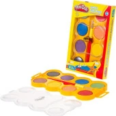 Play Doh Jumbo Sulu Boya 40 mm 8 Renk - 1