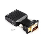 Vga To Hdmi Çevirici Dönüştürücü Laptop Tv Monitör Adaptör Kablosu + Hdmi Kablo 1.5 Metre - 3