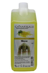 Mimoza Çiçeği Kolonyası -1 Litre -(BİDON) Korumalı Kapak - Yeni Model - 1