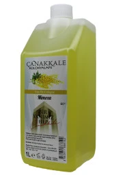 Mimoza Çiçeği Kolonyası -1 Litre -(BİDON) Korumalı Kapak - Yeni Model - 2