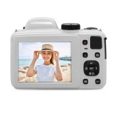 Kodak Astro Zoom AZ425/42x Yakınlaştırma Dijital Fotoğraf Makinesi-Beyaz - 4
