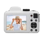 Kodak Astro Zoom AZ405/40x Yakınlaştırma Dijital Fotoğraf Makinesi-Beyaz - 4