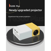 YG300 Plus Gerçek 1280X720P Çözünürlük 80 Ansi Lümen Mini Projeksiyon - 2