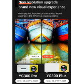YG300 Plus Gerçek 1280X720P Çözünürlük 80 Ansi Lümen Mini Projeksiyon - 3