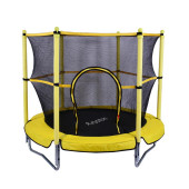 Trambolin Fileli Korumalı 152 Cm Kolay Kurulum Sarı thumbnail 4
