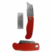 Katlanabilir Halıfleks Maket Bıçağı Üçgen Uçlu Falçata - 1