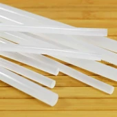 Şeffaf Sıcak Silikon Çubuğu Mum Silikon İnce 1 Kg 30 Cm - 1