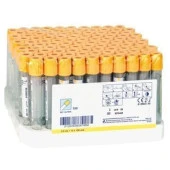 Vacusera Sarı Kapaklı Vakumlu Jelli Kan Alma Tüpü 8 Ml-16x100 mm thumbnail 2