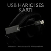 Logitech G Pro X 7.1 981-000818 Kablolu Mikrofonlu Kulak Üstü Oyuncu Kulaklığı Outlet - 3