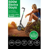 Scooti SC-55 Katlanır Elektrikli Scooter - 1