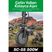 Scooti SC-55 Katlanır Elektrikli Scooter - 2