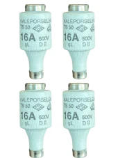 Kaleporselen 16 Amper Seramik Sigorta (4 Adet) - 1