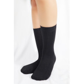 Kadın Çorabı Ter Emici Dikişsiz Extra Soft Model Soket Uzun Bambu Çorap (3 ÇİFT) Asorti Renk - 5