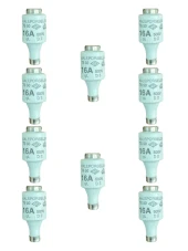 Kaleporselen 16 Amper Seramik Sigorta (10 Adet) - 1