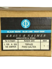 Kraus 100 Amper Trifaze Pako Şalter - 3