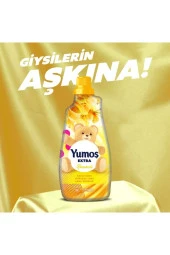 YUMOŞ Extra Konsantre Yumuşatıcı Hanımeli 60 Yıkama 1440 Ml X 2 Adet thumbnail 2