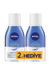 NIVEA Make Up Expert Hassas Çift Fazlı 125 Ml 2'Li Paket Göz Makyaj Temizleyici thumbnail 1
