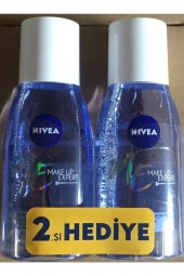 NIVEA Make Up Expert Hassas Çift Fazlı 125 Ml 2'Li Paket Göz Makyaj Temizleyici thumbnail 2