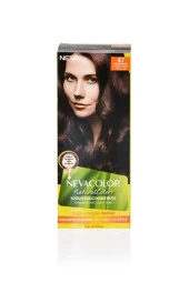 NEVA COLOR Colors Kalıcı Saç Boya Seti 4.7 Türk Kahvesi thumbnail 1