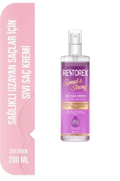 RESTOREX Sıvı Saç Kremi Sağlıklı Uzama Etkili 200 Ml thumbnail 1