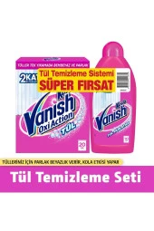 VANİSH Kosla Tül Temizleyici Toz 450 Gr Parlatıcı - 1