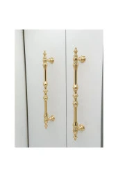 Şehzade Altın Mobilya Dolap Mutfak Çekmece Kulpu 224 Mm ( 22.4 Cm ) 5 Adet - 3