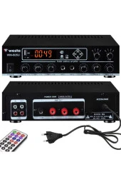 Anfi 100w 2 Bölgeli Dijital Bluetooth Usb/mp3 Trafolu 220v Wm-605u - 1