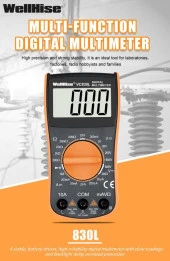 WellHise VC830L Ölçü Aleti Multimetre Avometre - 11