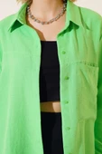 Tek Cepli Salaş Gömlek Yeşil - 4
