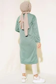 Arma Detaylı Uzun Tunik Çağla Yeşili thumbnail 3