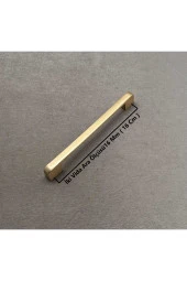 Arel Mat Altın Tv Ünitesi Vestiyer Yatak Odası Mutfak Dolap Çekmece Kulpu 160 Mm (16 Cm) 2 Adet thumbnail 4