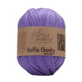 Fibra Natura Raffia Chunky 114-08 Mor thumbnail 1