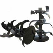 Flash 300 SR200 - 7Hp Benzinli 3+1 Şanzımanlı Çapa Makinası - Demiray Manuel Damperli Römork - 4