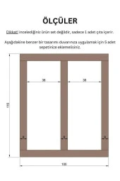 Renkli Duvarlar 1 Adet 8×100 Cm Özel Mutfak Koridor Salon Tasarım Iskandinav Model Çıta Mdf Duvar Çıtası Paneli - 2