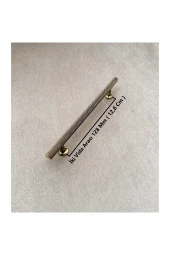 Dal Mat Antik Sarı Tv Ünitesi Vestiyer Yatak Odası Mutfak Dolap Çekmece Kulpu 128 Mm 5 Adet thumbnail 2