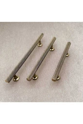 Dal Mat Antik Sarı Tv Ünitesi Vestiyer Yatak Odası Mutfak Dolap Çekmece Kulpu 160 Mm 1 Adet - 4