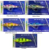 Powerex Ufl Minnow 3D Vib Blade 6.5cm 13gr Vibrasyon Lrf Jig Yem - 1