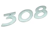Peugeot 308 (T7) Makyajlı, 308 Yazısı OEM (96758508VD) - 1
