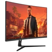 GamePower 27″ Vivid V80 VA Panel Curved RGB 300Hz 0.5ms 2x2W Speaker Gaming Monitör (Sıfır Ölü Piksel Garantili) - 3