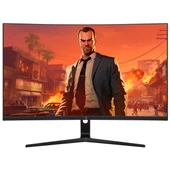 GamePower 27″ Vivid V80 VA Panel Curved RGB 300Hz 0.5ms 2x2W Speaker Gaming Monitör (Sıfır Ölü Piksel Garantili) - 1