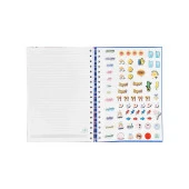 Lizy Sert Kapak Spiralli Tariihsiz Konuşan Ajanda 17x24 cm TASARIM-3 thumbnail 5