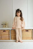 KIZ ÇOCUK KOL MODELLİ İKİLİ TAKIM - 3
