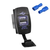 Powermaster Marin Tip Gömme 2Li USB 5V 3.1A 12-24V Port - 3