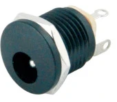DC JAK 2.5MM SOMUNLU Ø12MM (IC-258) - 2