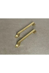 Mostar Mat Altın Mobilya Dolap Tv Ünitesi Yatak Odası Vestiyer Mutfak Çekmece Kulpu 160 Mm 1 adet thumbnail 5