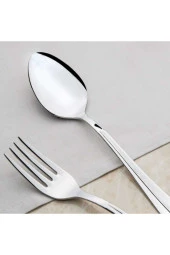 Nehir Saray Sade Yemek Kaşık 12'li (8697076250013) - 2
