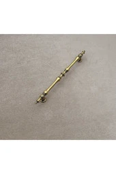 Vintage Antik Sarı Mobilya Dolap Tv Ünitesi Vestiyer Mutfak Dolap Çekmece Kulp 9,6 Mm 3 Adet thumbnail 1